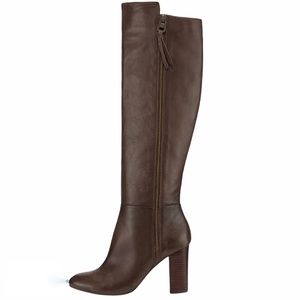 Elliott Lucca Leather Knee Boot (Mineral)